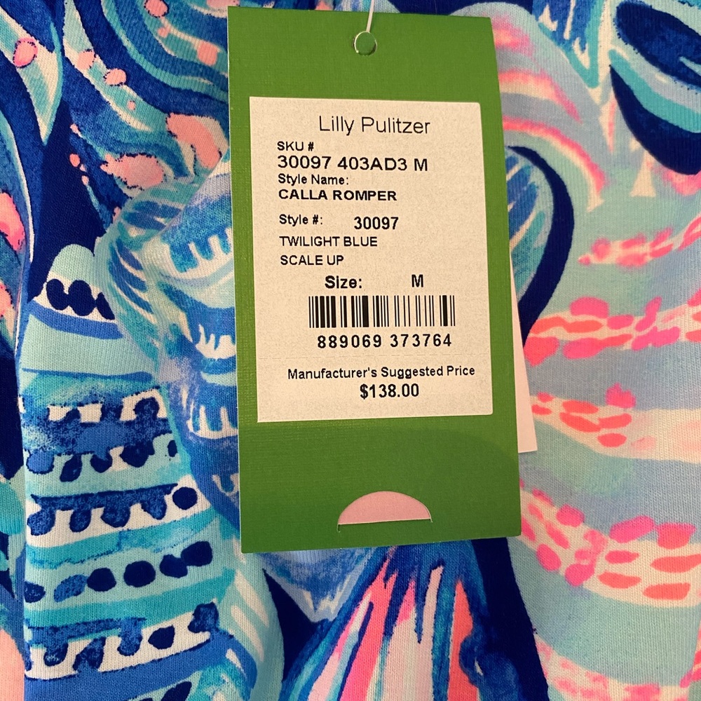 Lilly Pulitzer off the shoulder romper